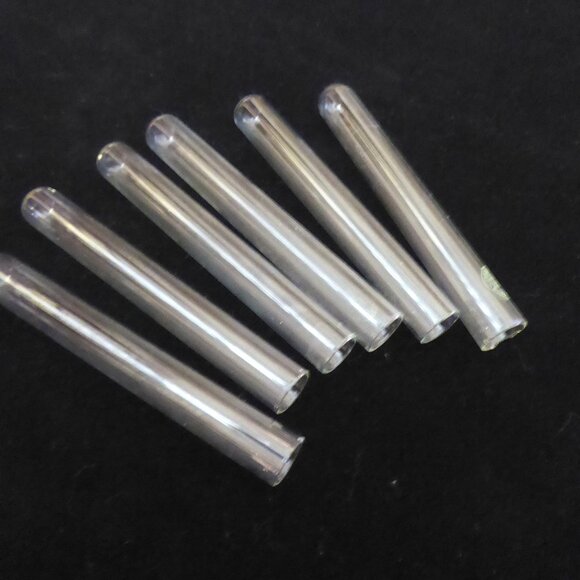 VINTAGE 4” LOT OF 53 MEDICAL SCIENCE LAB PYREX GLASS TEST TUBES ODDITY - Picture 7 of 11